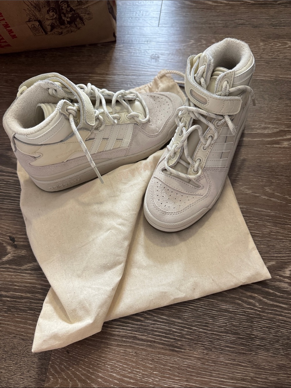 Ivy Park x Adidas High tops